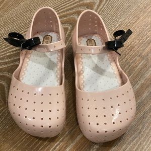 Size 11 Pink Mini Melissa shoes